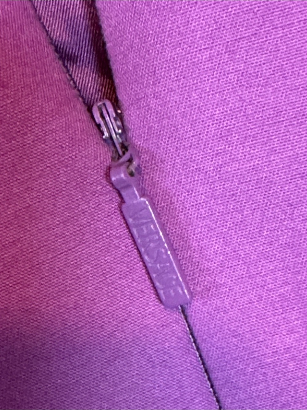 Versace Cocktail Purple Dress - Picture 8 of 15